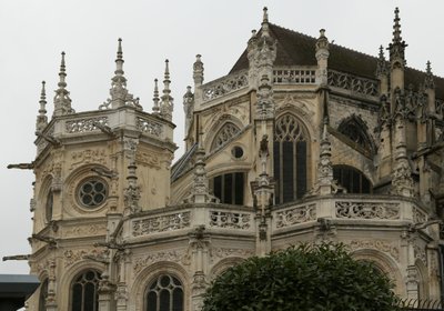 Estremità est della chiesa da Hector Sohier